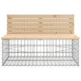 Garden Bench Solid pine wood Medium Durable Garden Bench 834374