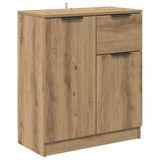 Sideboards 2 pcs Artisan Oak 60 x 30 x 70 cm Engineered Wood 3415583
