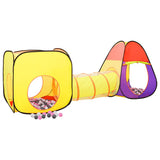 Children Play Tent with 250 Balls Multicolour 255x80x100 cm 3107729