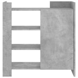 Sideboard Concrete Grey 73.5x35x75 cm Engineered Wood 848405