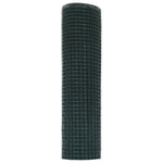 Welded Wire Fence Green 0.4 x 100 m Steel 42005125