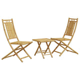 3 Piece Bistro Set Bamboo 3278522