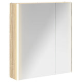 Bathroom Mirror Cabinet Sonoma Oak 63.5 x 15.5 x 70 cm 889241