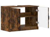 Bathroom Sink Cabinet UTRECHT Smoked Oak 59.5 x 31.5x 59 cm 897670