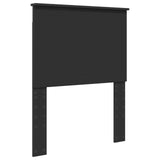 Bed Frame with Drawer Black 75 x 190 cm Engineer Wood 3411167