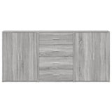 Sideboards 3 pcs Grey Sonoma 60x31x84 cm Engineered Wood 3276579