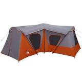 Family Tent Grey and Orange 610 x 610 x 210 cm 42017474