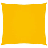 Sunshade Sail Oxford Fabric Square 6x6 m Yellow 135582