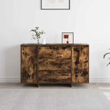 Sideboard Smoked Oak 120 x 41 x 75 cm Engineered Wood 3333910
