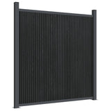 Fence Panel Grey 872x186 cm WPC 3282793