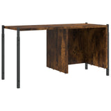 Bookcase Smoked Oak 72x28x172 cm Engineered Wood 3213654