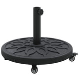 Parasol Base 15.25 kg Black Iron Circular 42002565