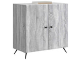 Sideboard Grey Sonoma 66 x 34.5 x 90 cm Engineered Wood 895511