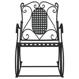 Rocking Bench Black Steel Standard Rocking Bench Rectangular 318830