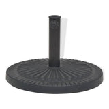 Parasol Base Resin Round Black 29 kg 43658