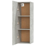 5 Piece TV Cabinet Set Concrete Grey Engineered Wood 3114441