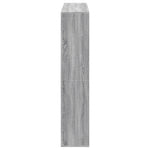 Book Cabinet Grey Sonoma 137.5x29x137.5 cm Engineered Wood 3310294