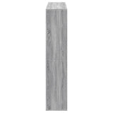Book Cabinet Grey Sonoma 137.5x29x137.5 cm Engineered Wood 3310294