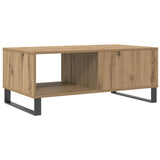 Coffee Table Artisan Oak 90x50x36.5 cm Engineered Wood 857339
