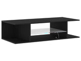TV Cabinet Black Oak 90 x 39 x 30 cm Engineered Wood 862562