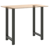 Bar Table Legs Anthracite 2 pcs 60x cm Steel 4013358
