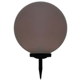 Outdoor Solar Lamps 2 pcs LED Spherical 50 cm RGB 277129