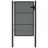 Garden Gate Anthracite 100x150 cm Steel 154562