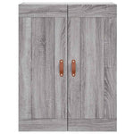 Wall Mounted Cabinets 2 pcs Grey Sonoma Engineered Wood 3197999