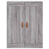 Wall Mounted Cabinets 2 pcs Grey Sonoma Engineered Wood 3197999