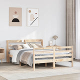Bed Frame with Headboard without Mattress 150x200 cm King Size 3306647