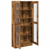 Highboard Old Wood 82.5x30.5x185 cm Engineered Wood 3318720