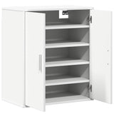 Shoe Cabinet White 60x35x70 cm Engineered Wood 808918