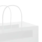 Paper Bags 250 pcs with Handles White 54x15x49 cm 4101626