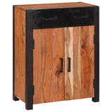 Sideboard 2 pcs Brown 110 x 30 x 75 cm Solid Acacia Wood 3321526