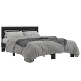 Bed Frame without Mattress Black 135x190 cm Double 3280162