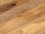 Table Top 120x60x2.5 cm Oval Solid Wood Mango 370130