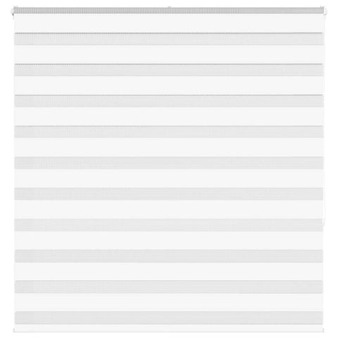 ZNTS Zebra Blind White 150x150 cm Fabric Width 145.9 cm Polyester 4014765