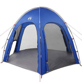 Pool Tent with Roof with Air Vent Azure Blue 366 x 305 x 231 cm 4100652