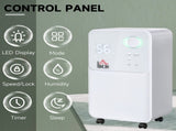 12L/Day Dehumidifier for Home, Laundry Room, Bedroom, Basement, Electric Moisture Air De-Humidifier T3398P341022