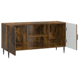 TV Cabinet Smoked Oak 102 x 34.5 x 50 cm Engineered Wood 894930