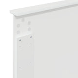 Headboard Gloss White 100 cm Engineered Wood 887697