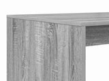 Desk with Shelf Grey Sonoma 108 x 55 x 103.5 cm Engineered Wood 869463