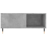 Coffee Table Concrete Grey 80x80x36.5 cm Engineered Wood 830776