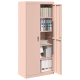 Storage Cabinet Pink 80 x 40 x180 cm Steel 3406185