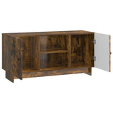TV Cabinet 102 x 34.5 x 50 cm Smoked Oak Engineered Wood 894010