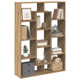 Book Cabinet Artisian Oak 102x29x143 cm Engineered Wood 3310306