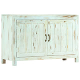 Sideboard Light Blue 110x35x70 cm Solid Mango Wood 247763