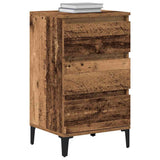 Bedside Cabinet Old Wood 45 x 35 x 44 cm Engineered Wood 863437