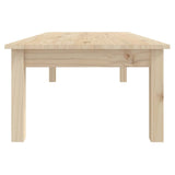 ZNTS Coffee Table 110x50x30 cm Solid Wood Pine 814234