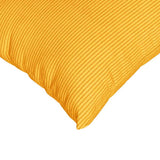 Sofa Pillows 2 pcs Light Yellow 60 x 60 cm Corduroy Fabric 42014038